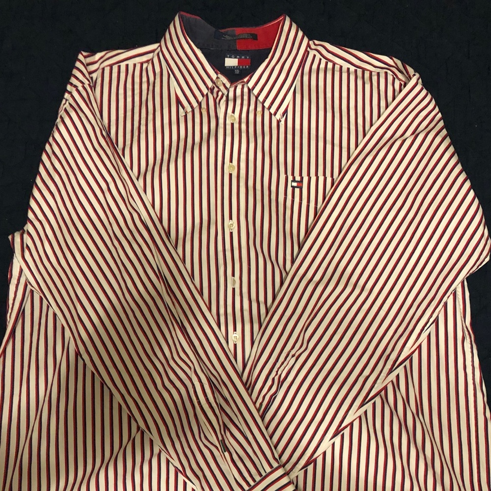Tommy Hilfiger long sleeve button down polo